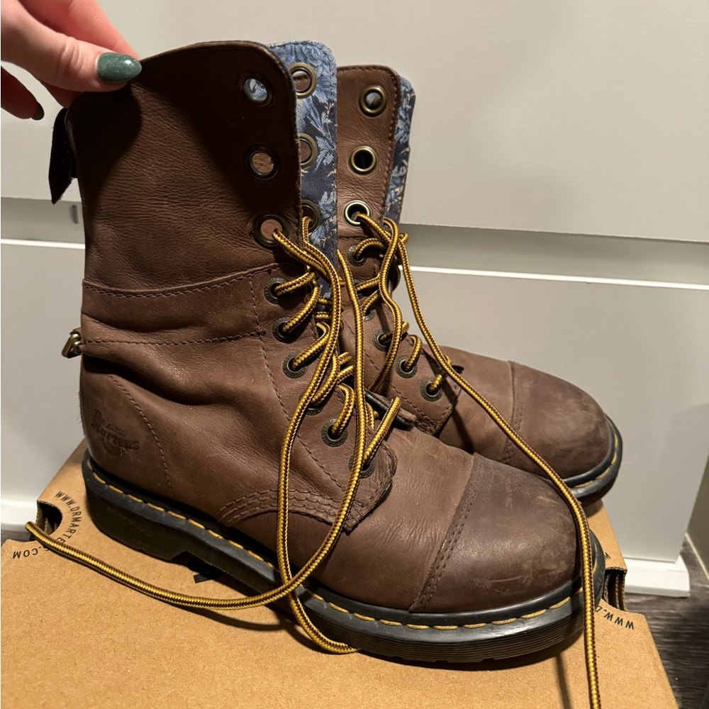 Brown Doc Martens